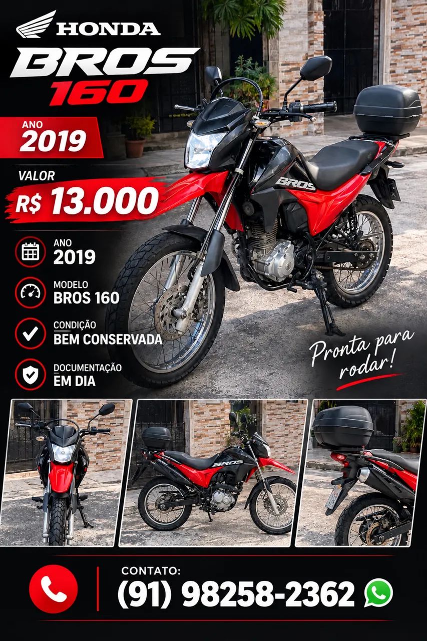 Moto bem conservada 