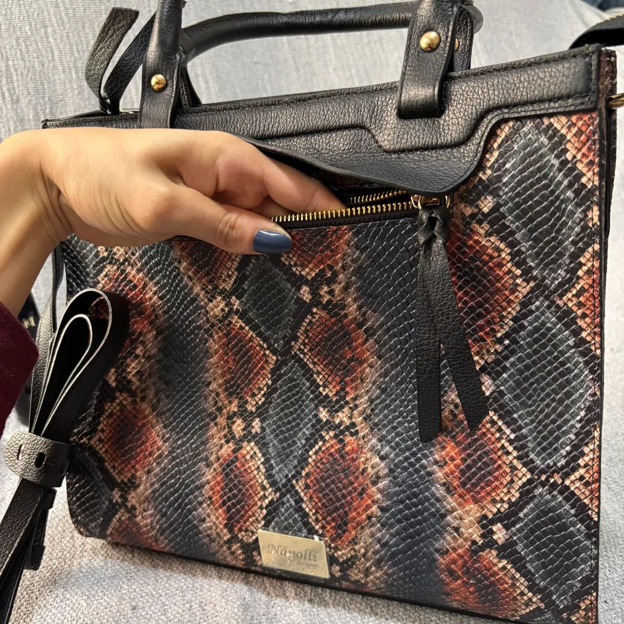Bolsa Nápolli grande - Foto 5