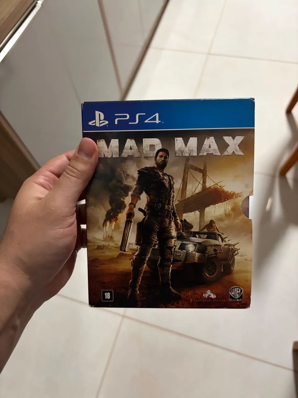 Mad Max ps4 edição com filme 