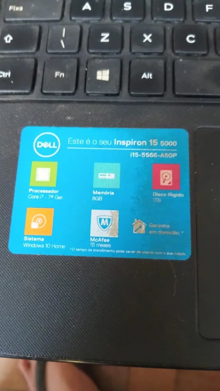 Notebook Dell Inspiron 15-5000 I7 - Foto 2
