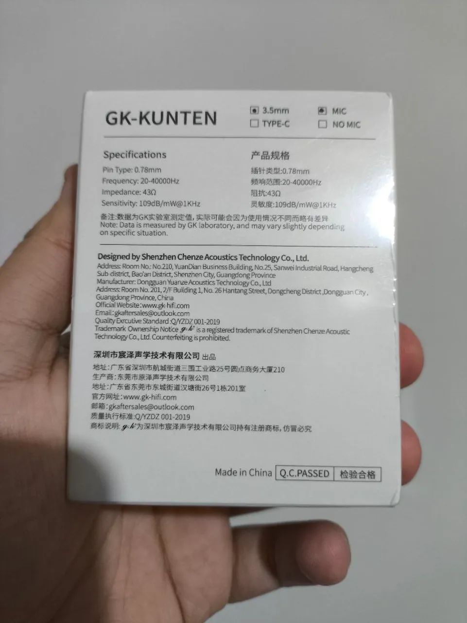 Fone GK Kunten com microfone - Foto 4