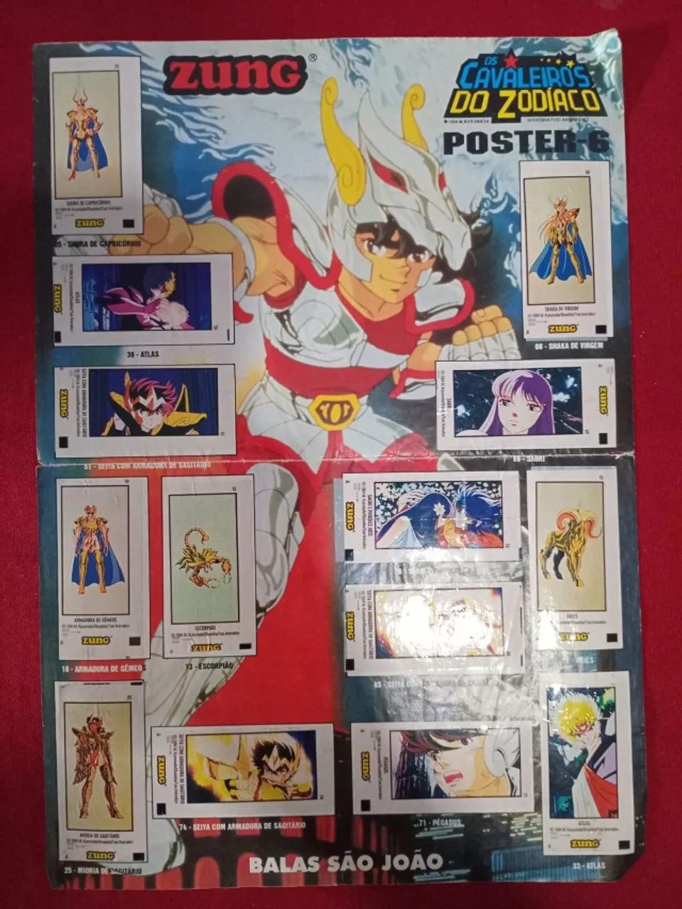 Poster Zung - Cavaleiros do Zodíaco - Foto 4