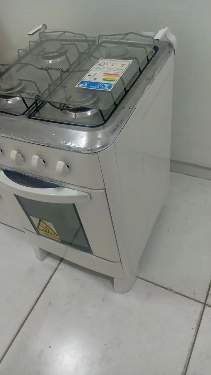 Fogão 4 bocas simples entrego gratis  - Foto 2