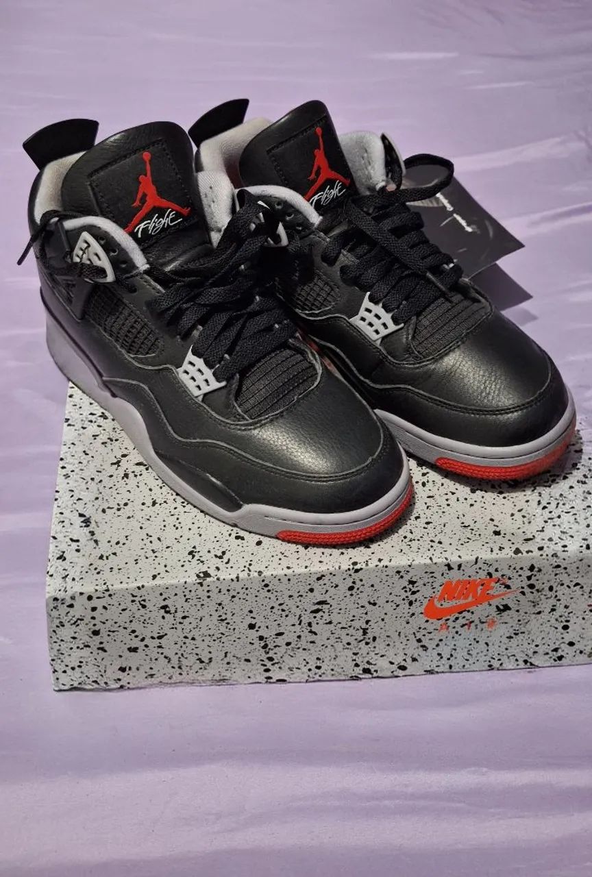 Air Jordan 4 Retro - Bred Reimagined - Foto 4