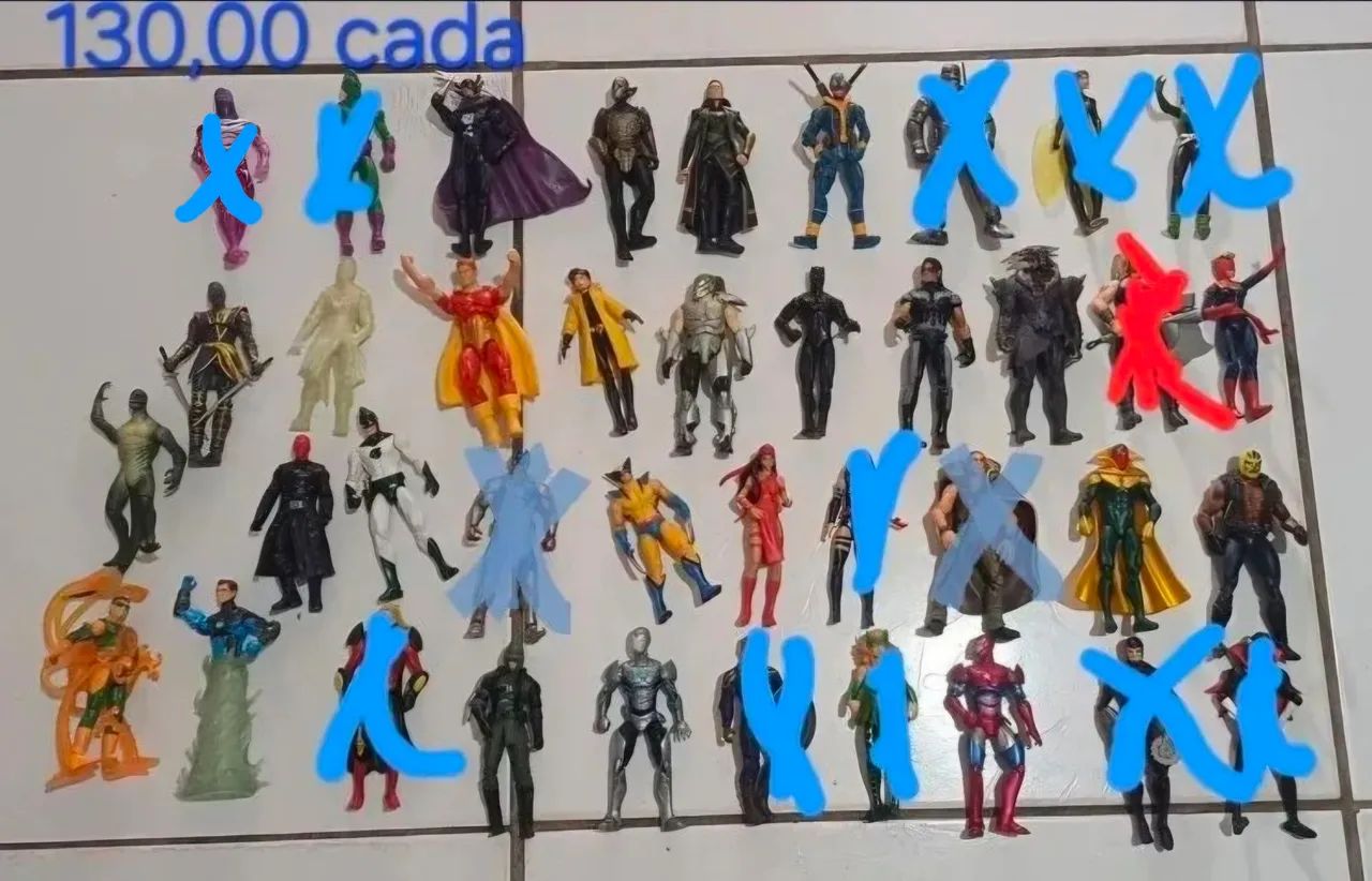 Várias figuras Marvel Universe padrão 3,75 - Hobbies e coleções