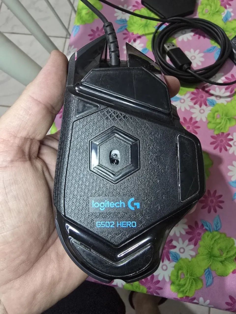 Mouse Gamer Logitech G502 HERO - Excelente Estado - Foto 5