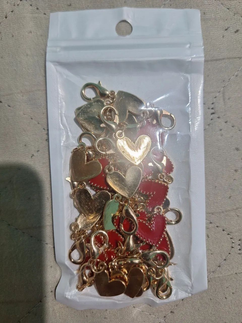 30pcs Chaveiros de Coração - Foto 2