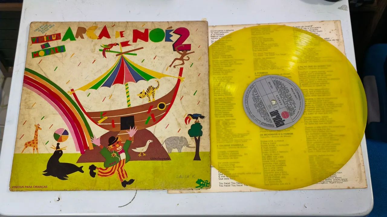 LP Vinícius de Moraes - Arca de Noé 2 - CDs, DVDs etc - Jardim