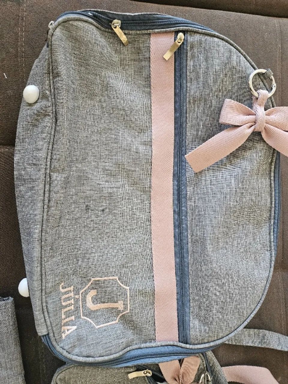 Kit bolsa/mala maternidade personalizado Júlia  - Foto 4