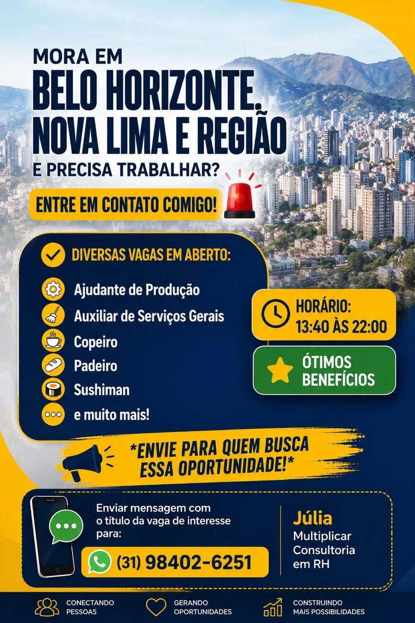 Trabalho em BH e Nova Lima  - Foto 3