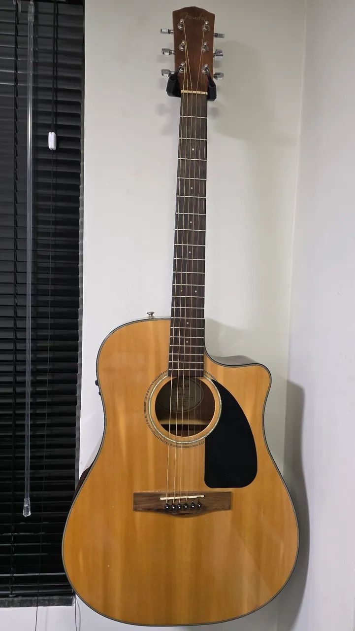 Violão eletroacústico Fender CD 60 CE NAT