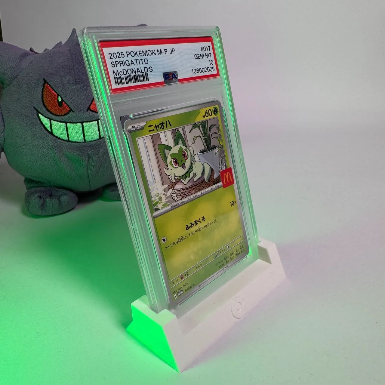 Sprigatito #017 Mc Donalds Japonesa PSA 10 Pokemon TCG - Foto 2