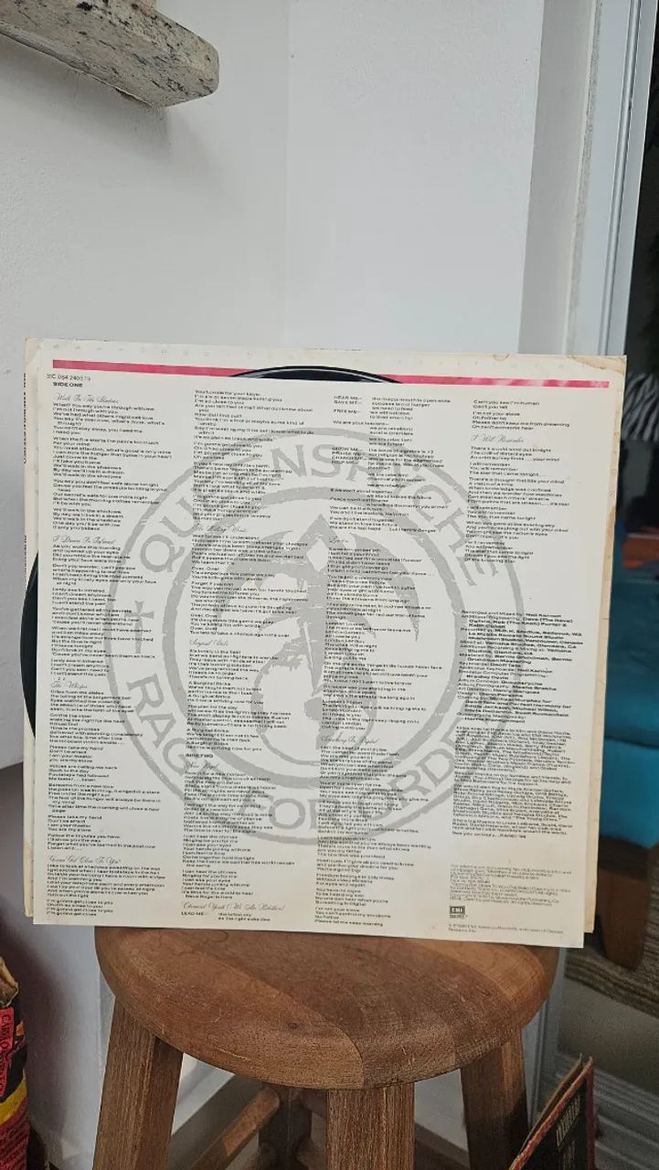 Vinil Lp Queensryche Rage For Order + Encarte - Foto 3