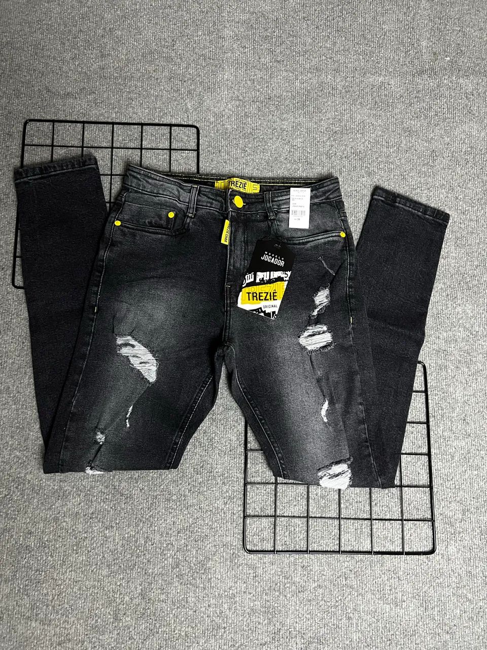 Calça modelo jogador preta  - Foto 2