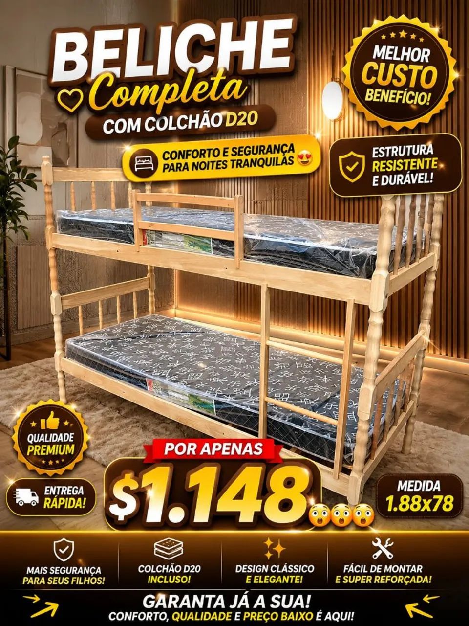 Móveis novos ?