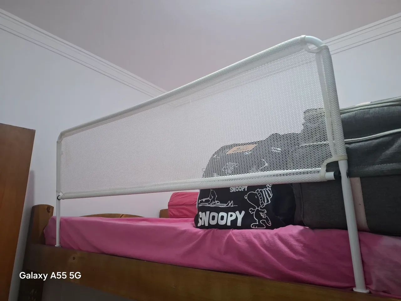 2 grades de proteção para cama