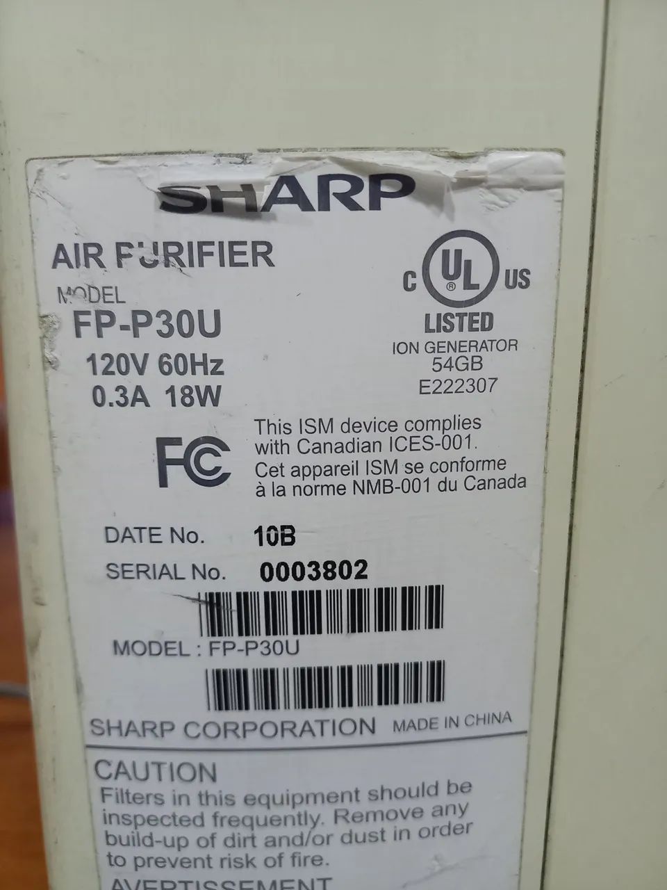 Purificador de ar sharp  - Foto 5