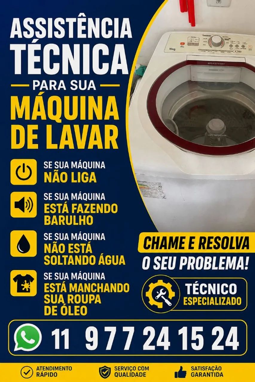 Assistência Técnica linha branca 