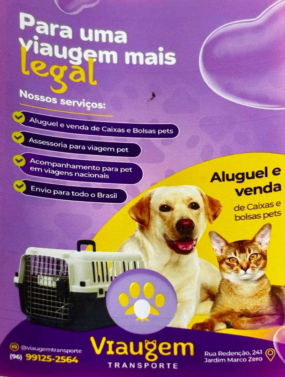 Bolsa de Transporte para Pets (Viagem) - Foto 2
