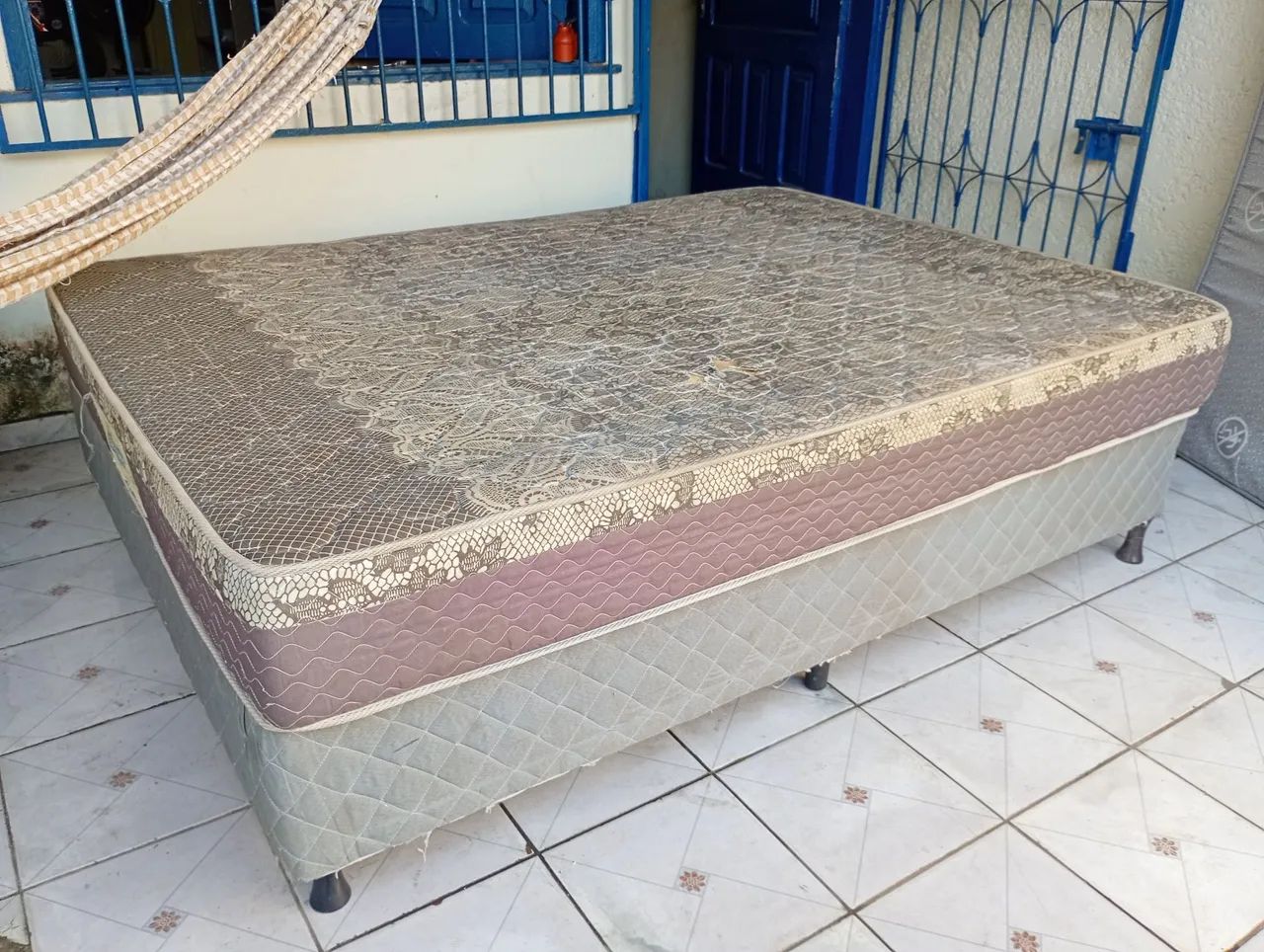 Cama box casal 