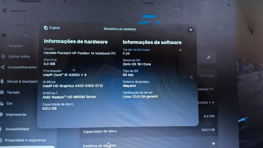 Notebook HP Pavilion Intel Core i5  4200U 4GB RAM  HD 500 GB - Foto 5
