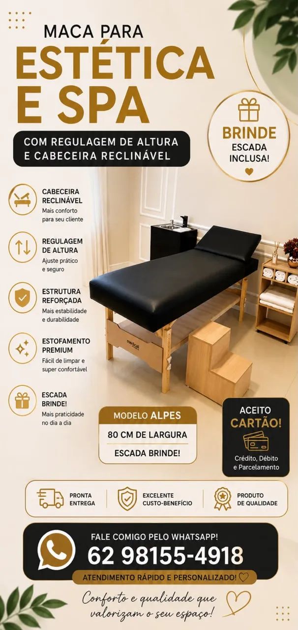 Maca para estética 