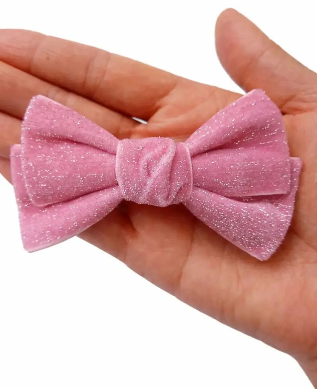 Laço Veludo Rosa ?