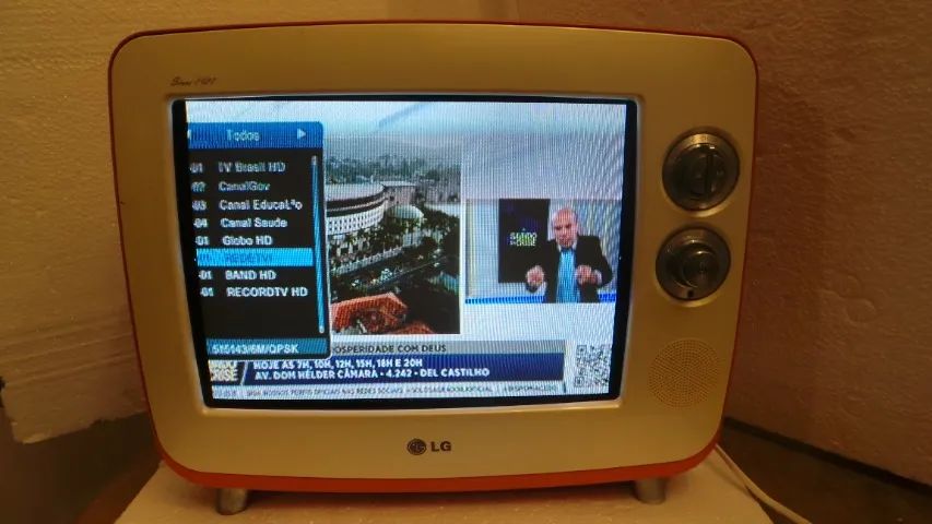 TV LG RETRÔ 14 POLEGADAS 14SR1AB FUNCIONANDO 100%