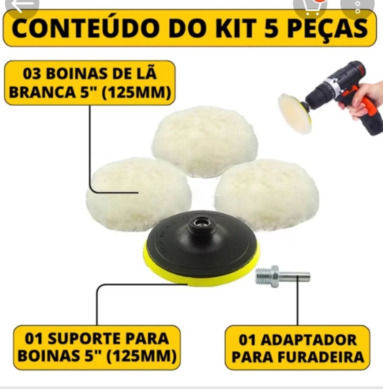 Kit polimento 