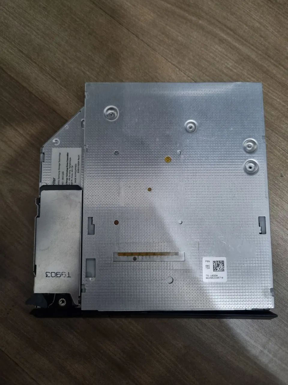 Gravador E Leitor De Dvd/cd Dell Ts-u633 Interno Para Notebook - Foto 4