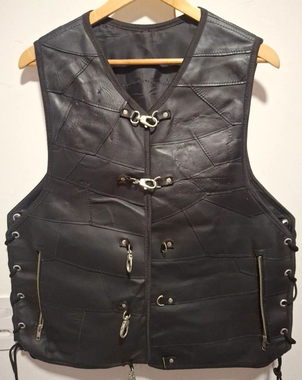 Colete de Couro - Masculino