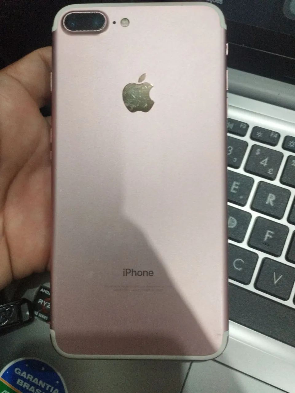 iPhone 7 plus para conserto ou retirada de peças - Foto 2