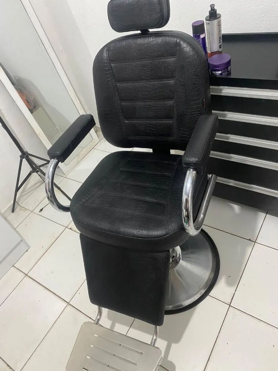 Cadeira de barbeiro 
