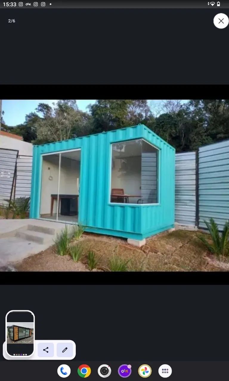 Casa Container Diversos Modelos Prontaxp uso ac troca carro caminhão  - Foto 3