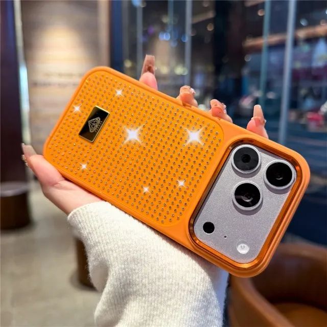 CAPA ANTI IMPACTO PEDRAS IPHONE 17 PRO MAX LUXO CLASSIC - COD *4  - Foto 2