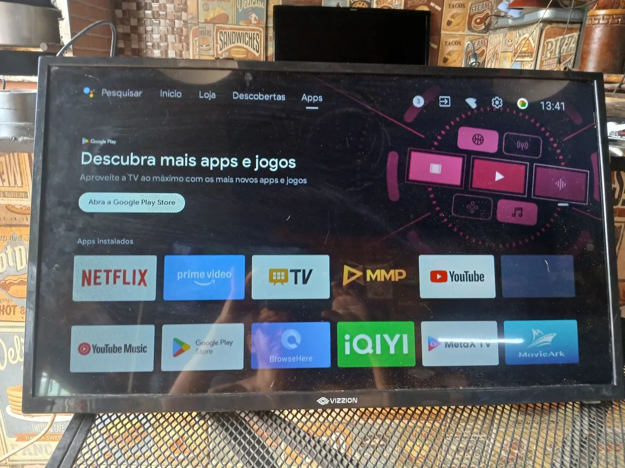 TV 32 Vizzion Android Smart 