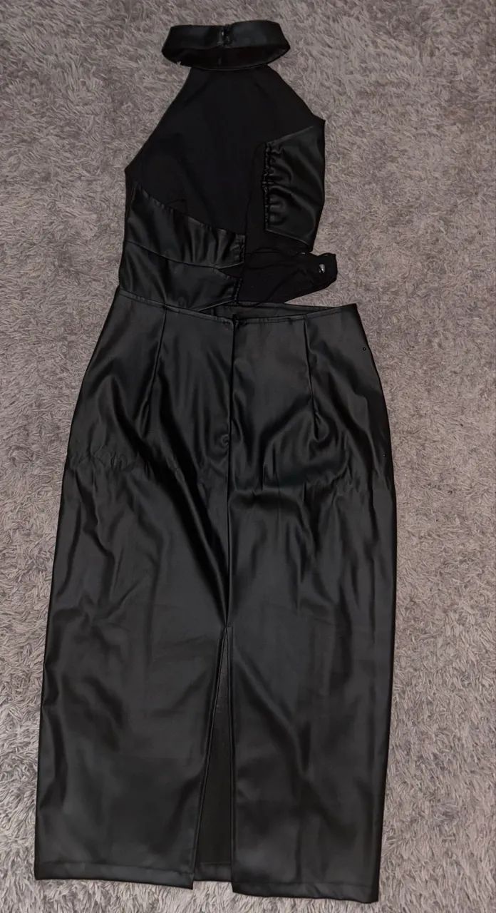 Vestido courino novo, usado 2x - Foto 3