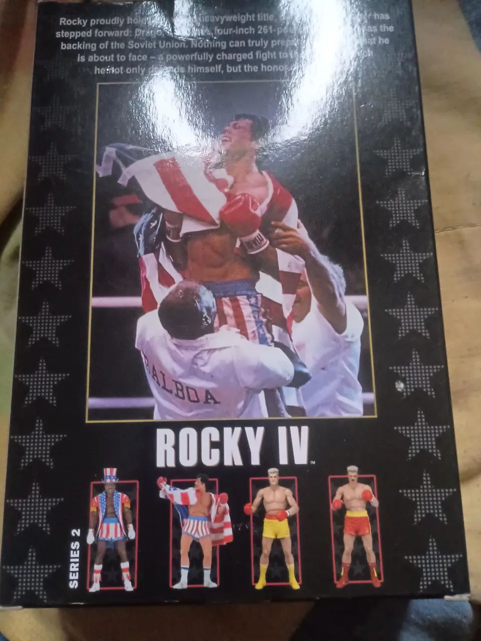 Ivan drago yellow Trunks neca original rocky IV boneco figura - Foto 2