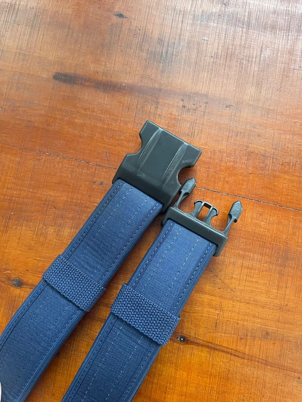 Suspensório com bolso + cinto NA tático azul  - Foto 3