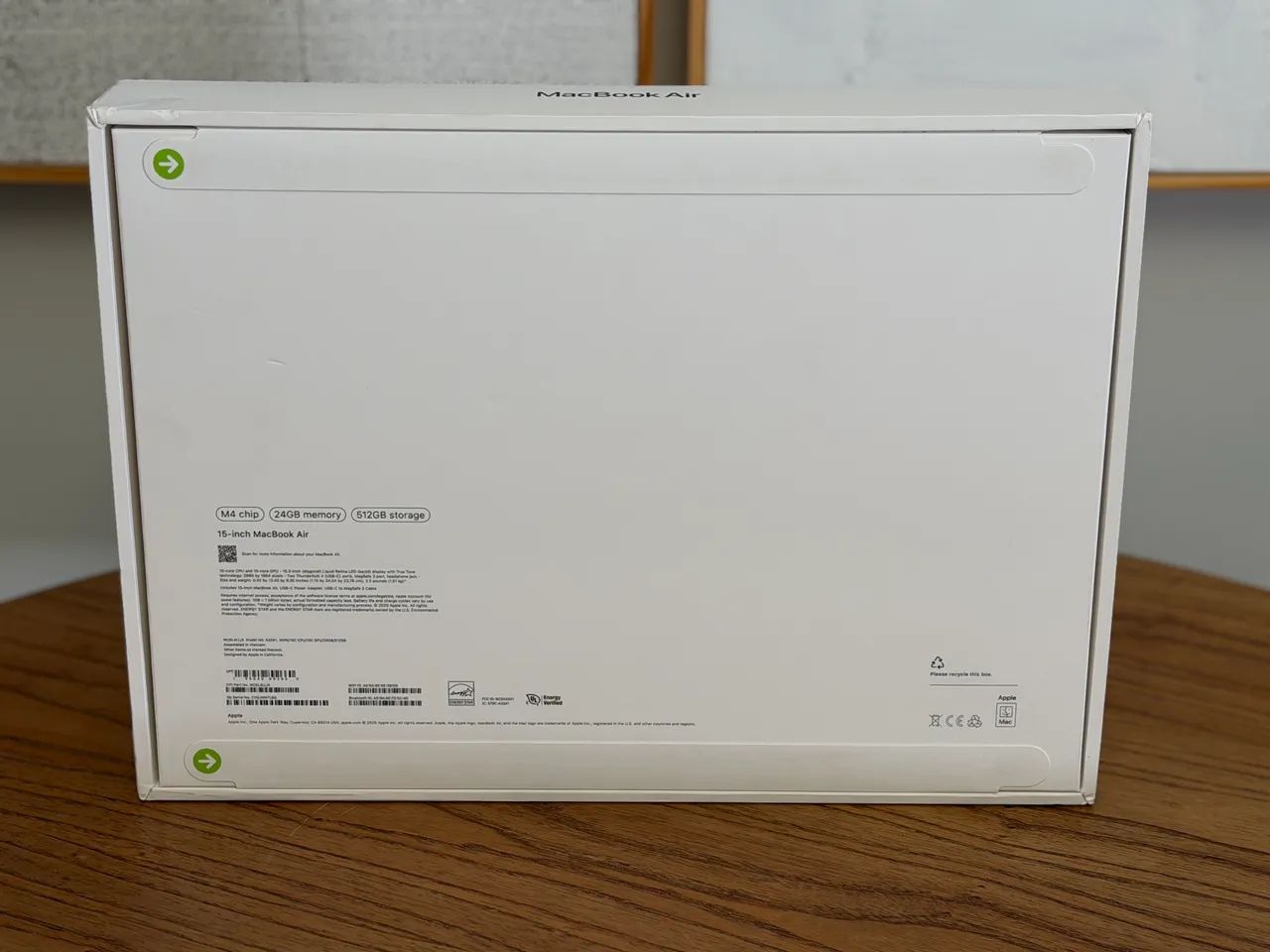 MacBook Air 15 Polegadas M4 24GB 512SSD MIDNIGHT - Novo/Lacrado- Pronta Entrega - Foto 2