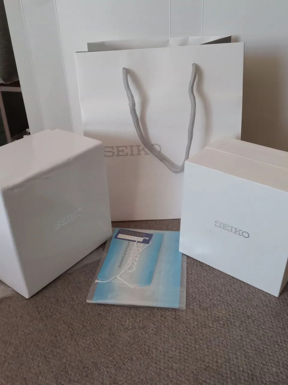 CAIXA Seiko completa original  - Foto 5