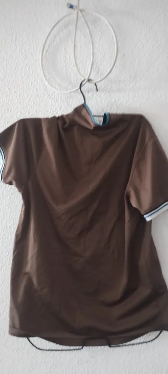 Camisa LiverpooMarrom - Bom Estado - Foto 4