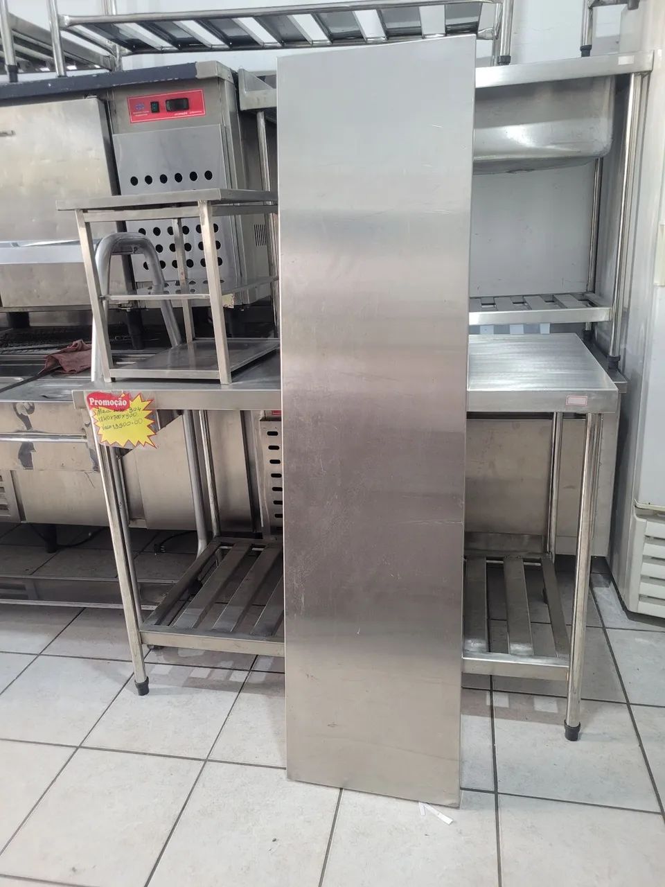 PRATELEIRA INOX 304 