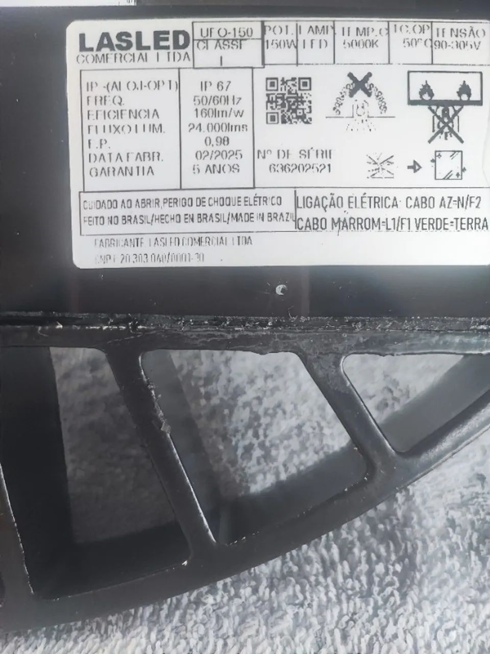 Luminária High Bay 150W - Lasled - Foto 4