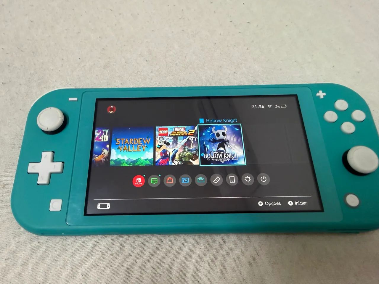 Nintendo Switch Lite com vários jogos + 100gb - Foto 2