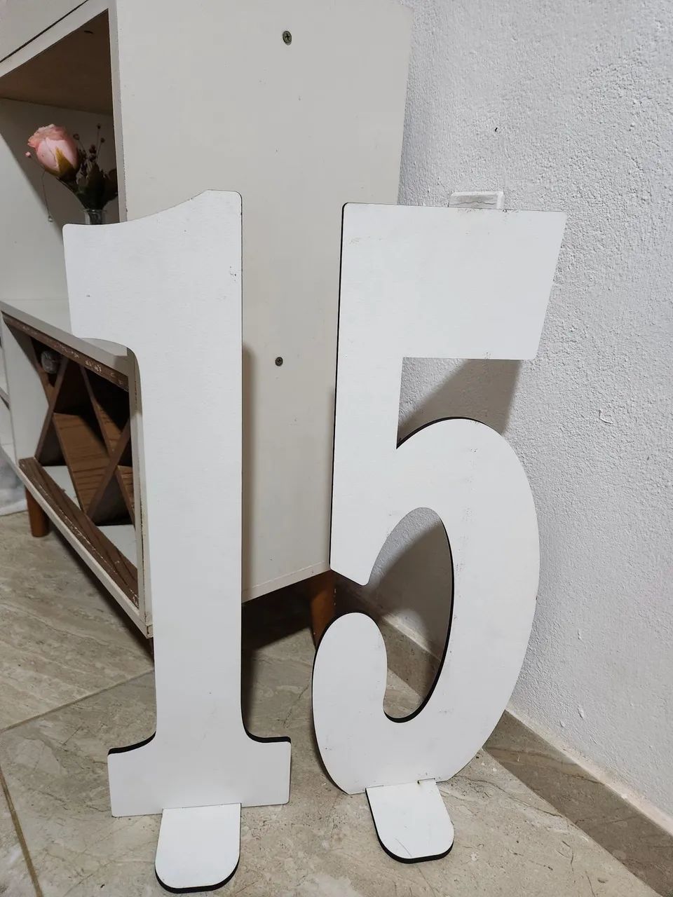 Números em MDF