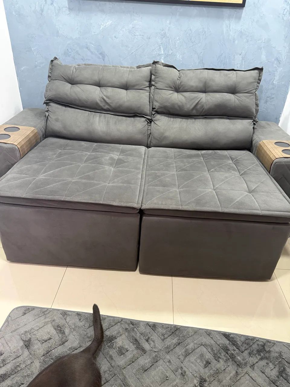 Vendo sofá em excelente estado! - Foto 2