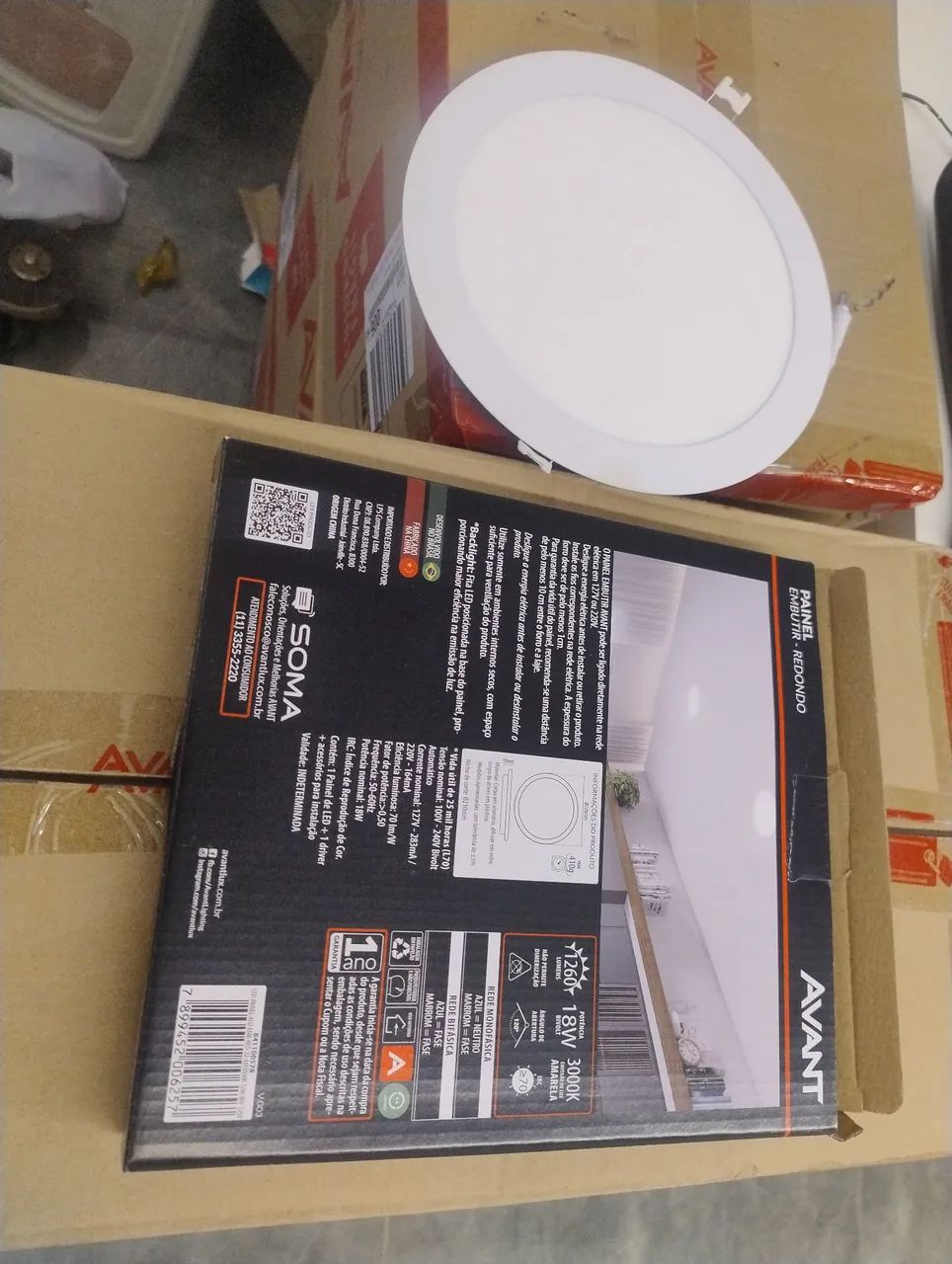 Lindas luminárias de led a preço de custo 