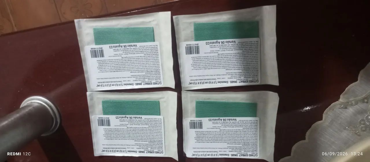 Cutimed sorbact swabs