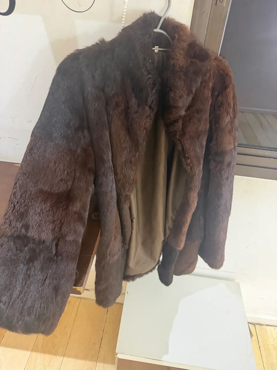Casaco de Pele Natural Marrom - Vintage Clássico | Elegante e Sofisticado